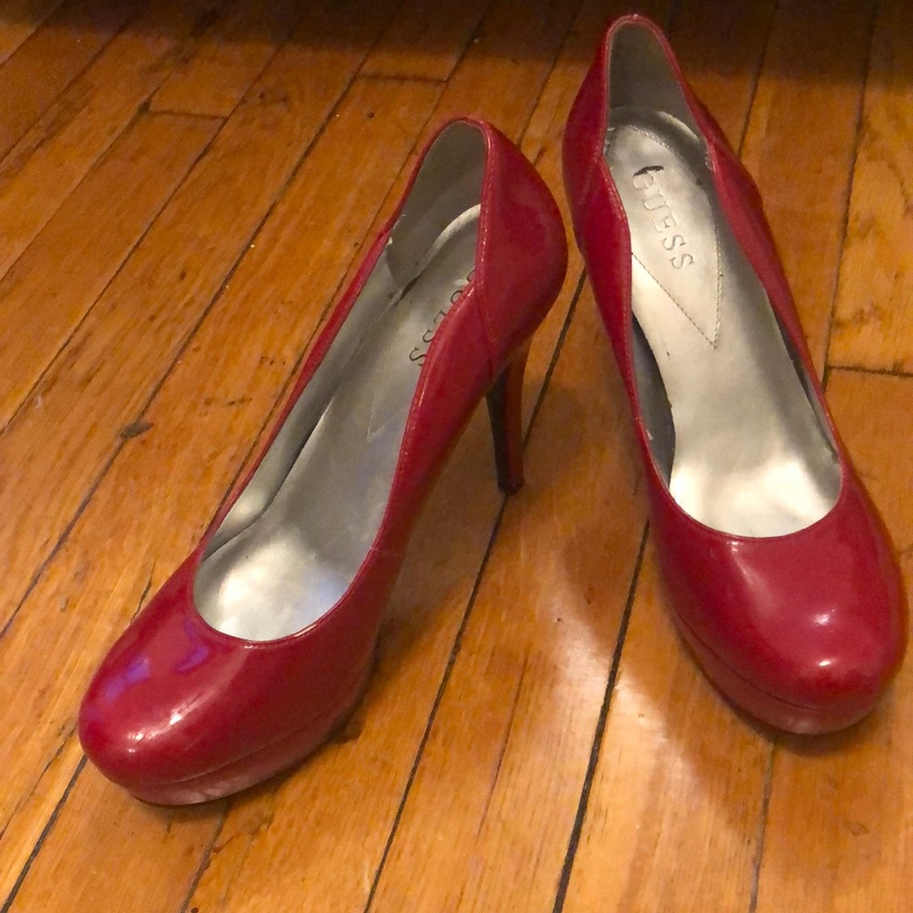 Guess Heels 👠 Vernis Red - Picture 5 of 7